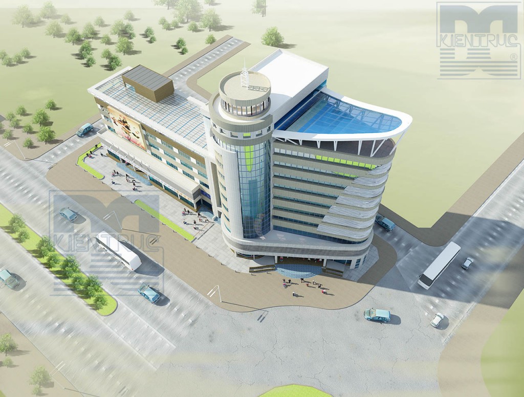 Thiết kế kiến trúc - Thiết kế trung tâm thương maiji - trung tâm thương mại Bắc Ninh
