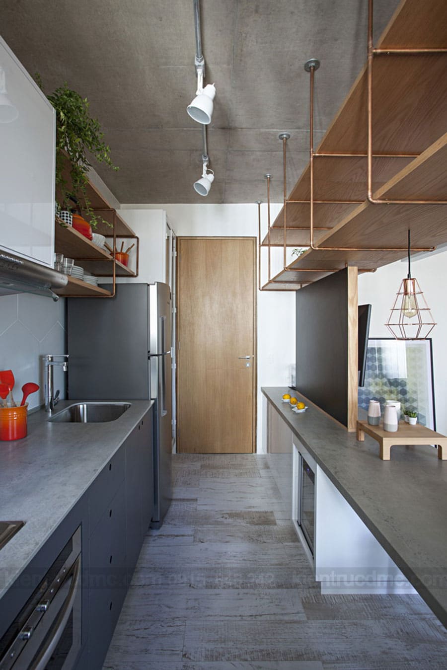 Thiết kế nội thất chung cư diện tích 65m2 phong cách tối giản