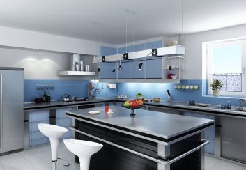 Tư vấn thiết kế phòng bếp với bàn ăn hợp phong thủy