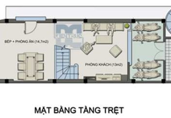 Thiết kế nhà phố 52m2 cho thuê