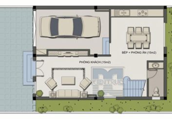 Thiết kế nhà phố 4 tầng 70m2