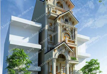 Thiết kế biệt thự phố phong cách cổ điển