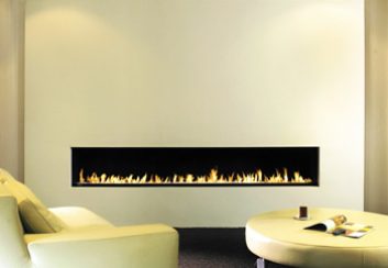 Lò sưởi treo tường cho nội thất hiện đại
