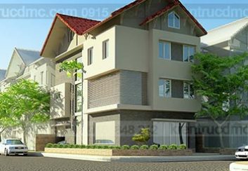 Thiết kế biệt thự 3 tầng 230m2
