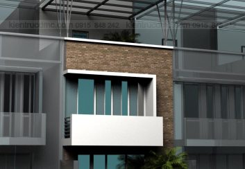 Thiết kế nhà phố 3 tầng – Quốc Oai – HN