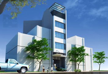 Tư vấn thiết kế nhà phố 4.5 tầng