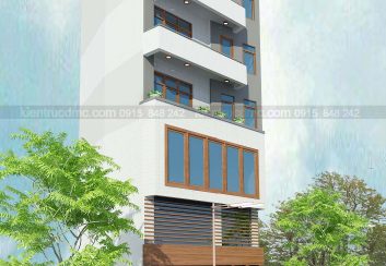 Thiết kế nhà phố 7 tầng diện tích 76m2