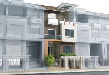 Mẫu thiết kế nhà phố 4 tầng diện tích 135m2