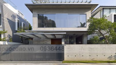 Thiết kế biệt thự xanh ở Sigapore