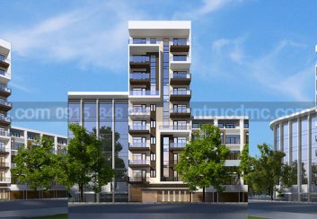 Thiết kế chung cư mini 10 tầng