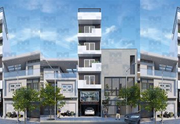 Thiết kế chung cư mini 6 tầng diện tích 220m2