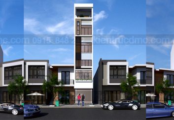 Thiết kế nhà lô 5 tầng kết hợp kinh doanh