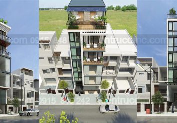 Thiết kế nhà ở kết hợp kinh doanh 7 tầng đẹp