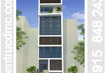 Thiết kế nhà phố làm trụ sở văn phòng công ty