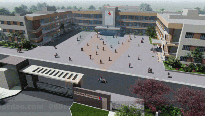 Thiết kế Trường trung học cơ sở Đình Bảng đạt chuẩn quốc gia