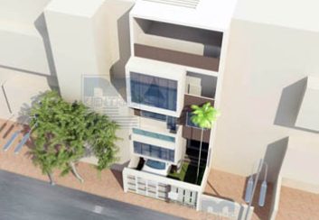 Thiết kế nhà phố 4 tầng 84m2
