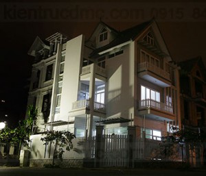 thiết kế biệt thự mỹ đình 3 tầng