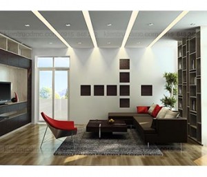Thiết kế nội thất biệt thư mini trên đất hình thang