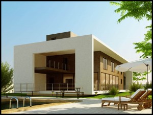 Mẫu thiết kế biệt thự hiện đại 2015
