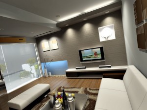 Tư vấn thiết kế phòng khách - Ánh sáng trong không gian phòng khách