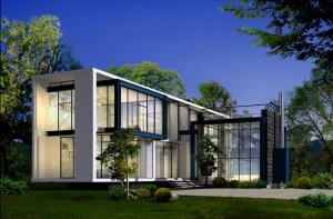 Mẫu thiết kế biệt thự hiện đại 2015