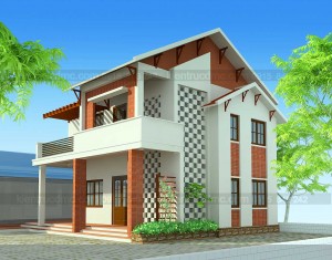 Thiết kế nhà đẹp- Thiết kế nhà vườn 658m2 Yên Bái