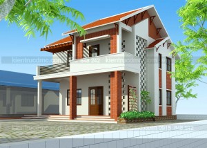 Thiết kế nhà đẹp- Thiết kế nhà vườn 685m2 Yên Bái