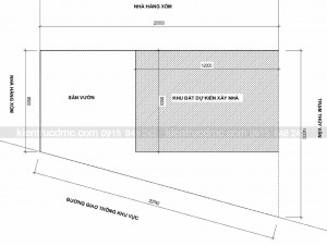 Thiết kế biệt thự mini trên đất hình thang Quảng Bình