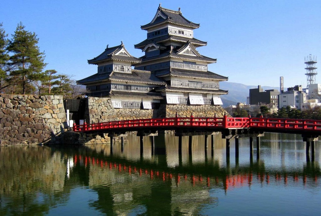 kiến trúc lâu đài cổ Inuyama