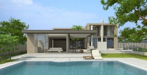Mẫu thiết kế biệt thự hiện đại 2015