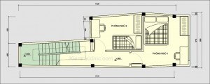 Thiet ke kien truc - thiet ke nha ong 33m2