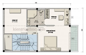 Tư vấn thiết kế nhà phố 4 tầng 84m2