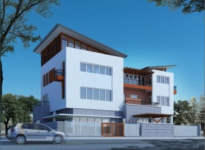 Mẫu thiết kế biệt thự hiện đại 2015