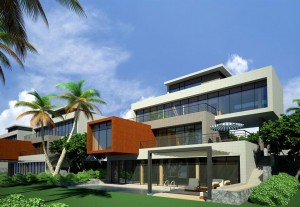 Mẫu thiết kế biệt thự hiện đại 2015