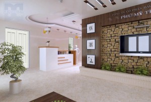 Thiết kế kiến trúc - thiết kế nội thất văn phòng