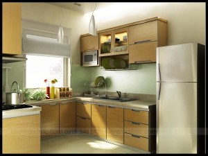 Thiết kế nội thất, Phòng ăn - Thiết kế nội thất căn hộ chung cư 110m2: