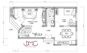 Thiết kế và thi công biệt thự mini 3 tầng - Hà Nội