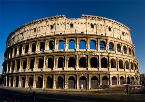 Kiến trúc đẹp đấu trường la mã colosseo