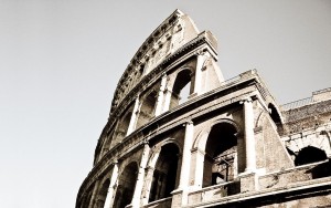 Kiến trúc đẹp đấu trường la mã colosseo