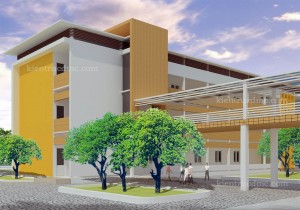 Thiết kế kiến trúc, Thiết kế trường học, Trường THCS Đình Bảng