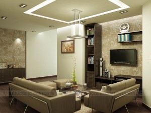 Thiết kế nội thất, Phòng ăn - Thiết kế nội thất căn hộ chung cư 110m2: