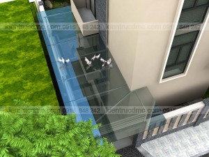Thiết kế sân vườn biệt thự cao cấp Mỹ Đình