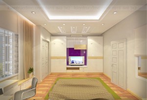 Thiết kế nội thất nhà phố 57,6m2