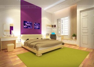 Thiết kế nội thất nhà phố 57,6m2
