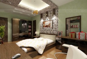 Thiết kế nội thất, Phòng ăn - Thiết kế nội thất căn hộ chung cư 110m2: