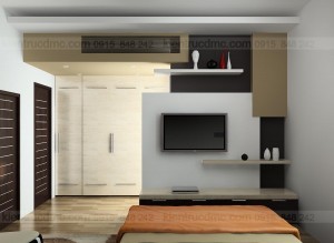 Thiết kế nội thất biệt thự mini trên đất hình thang