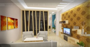 Thiết kế nội thất nhà phố 57,6m2
