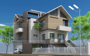 Thiết kế nhà đẹp, thiết kế biệt thự mini