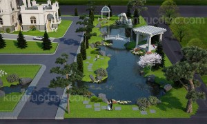 Thiết kế dinh thự, biệt thự, nhà vườn