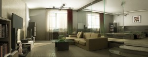 Tư vấn thiết kế phòng khách - Ánh sáng trong không gian phòng khách